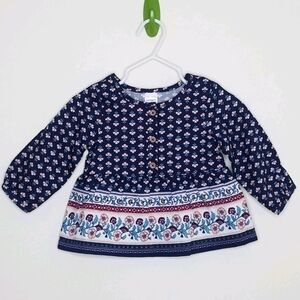 Carter's Flower Shirt 6m